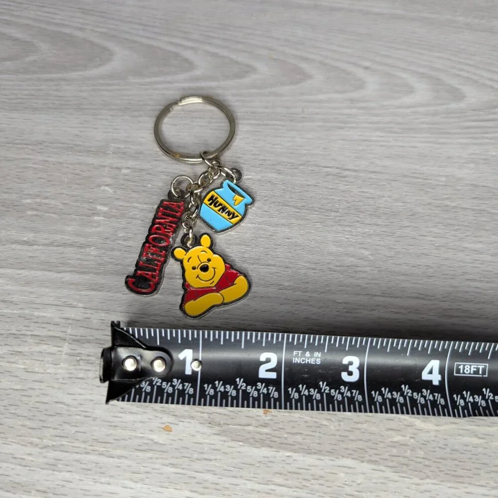 Disney Winnie the Pooh & California Key Ring